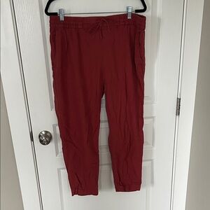 Old Navy Linen Pink Pants